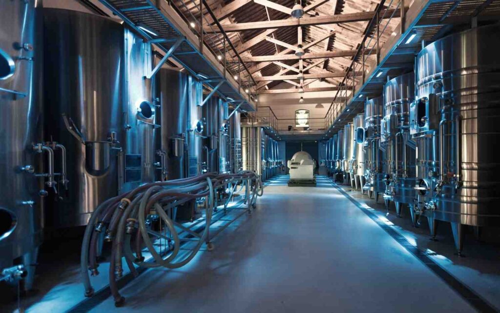 Wine processing equipment